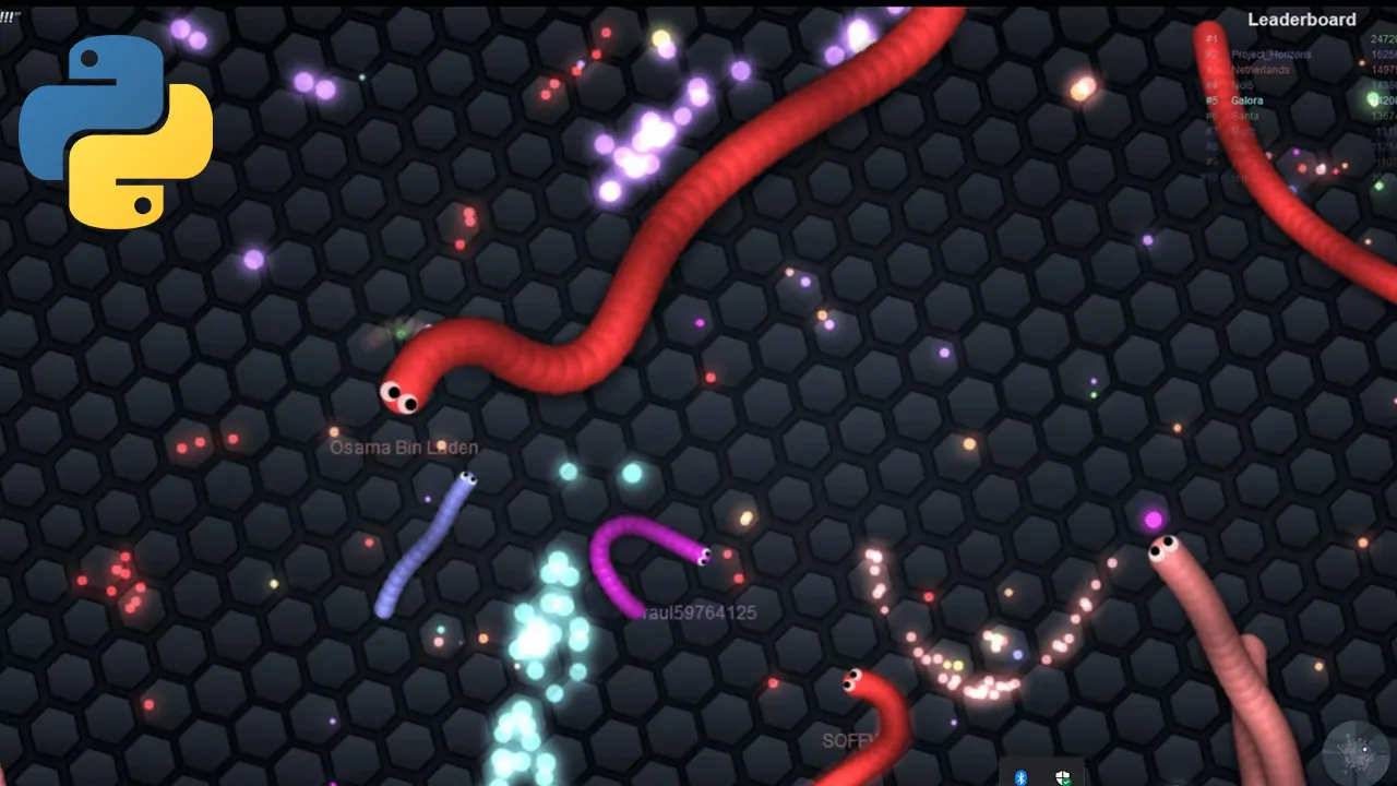 Snake game mixed with Conway's Game of Life for python