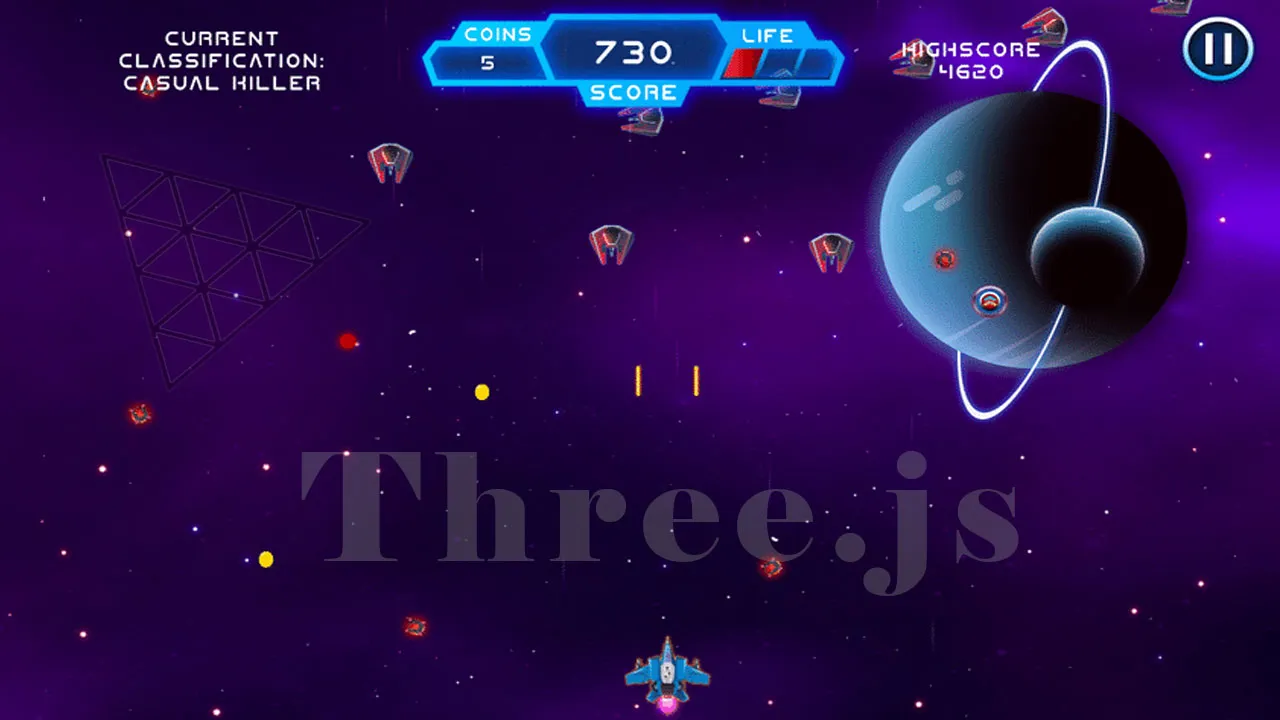 Three.js Tutorial to Build Your First Browser Game — Space Shooter