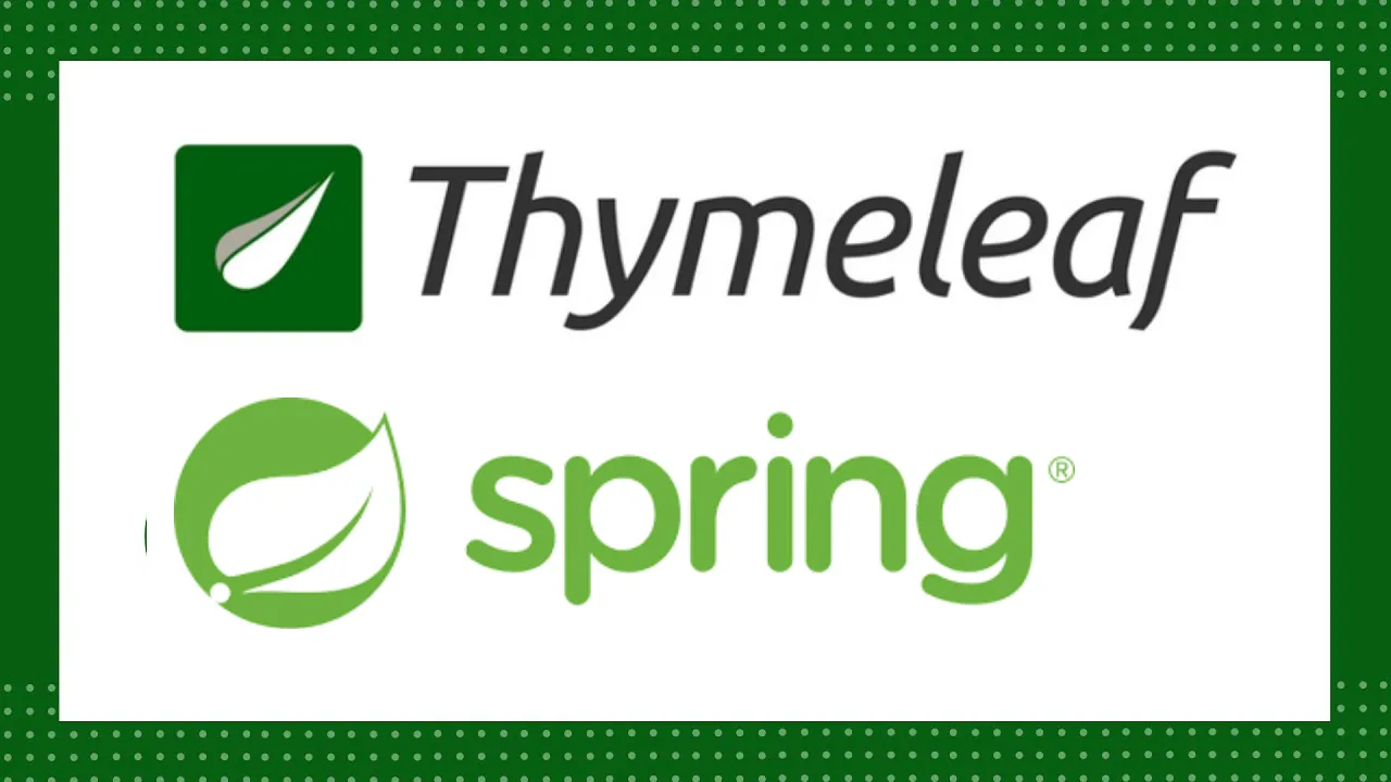 Springboot + Thymeleaf Video Tutorial 