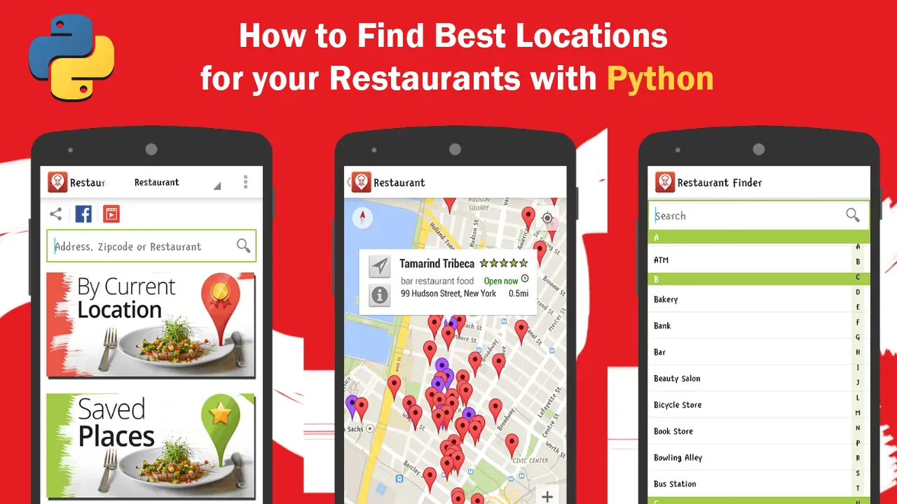How to Find Best Locations for your Restaurants with Python