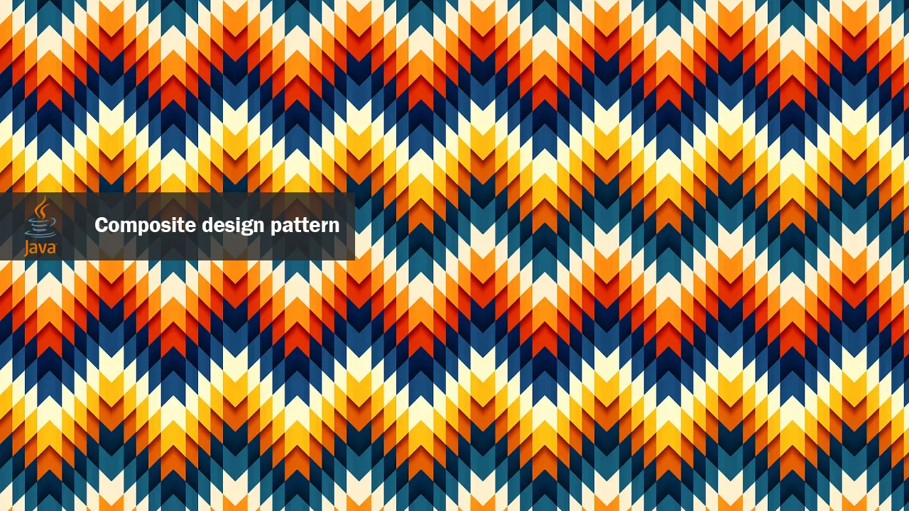 Composite design pattern — Java