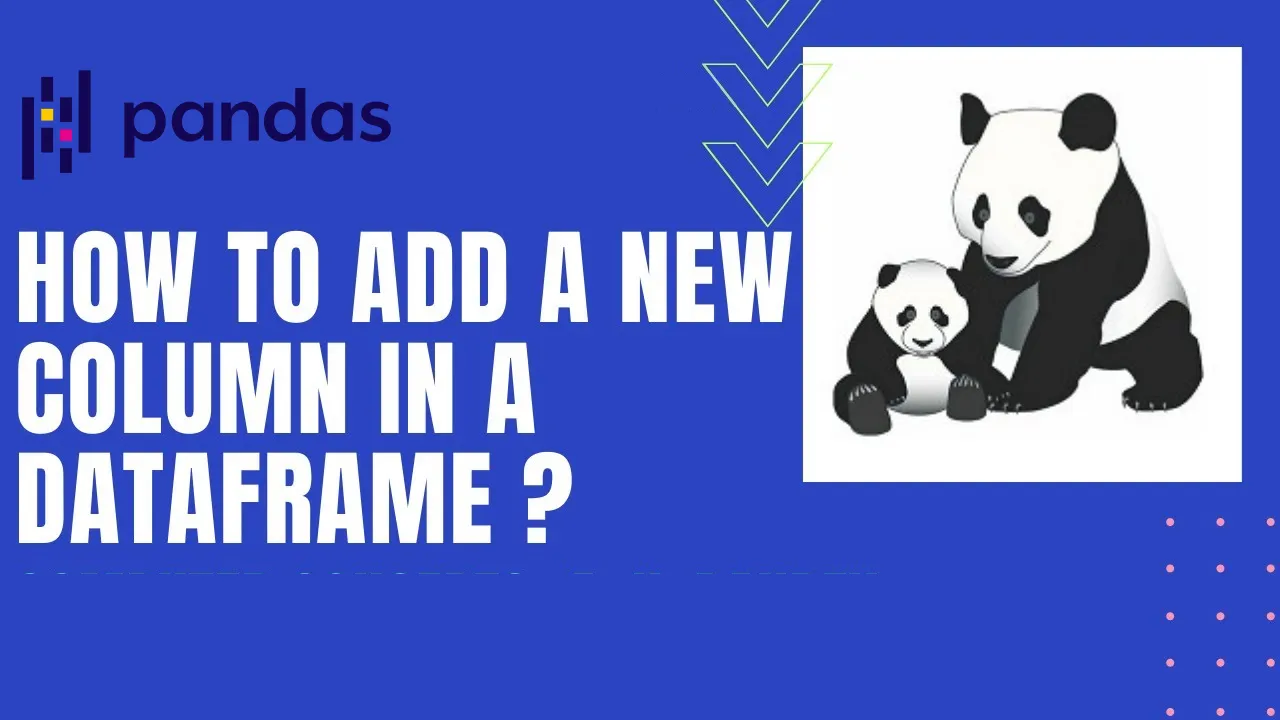 How to add a new column to Pandas DataFrame?