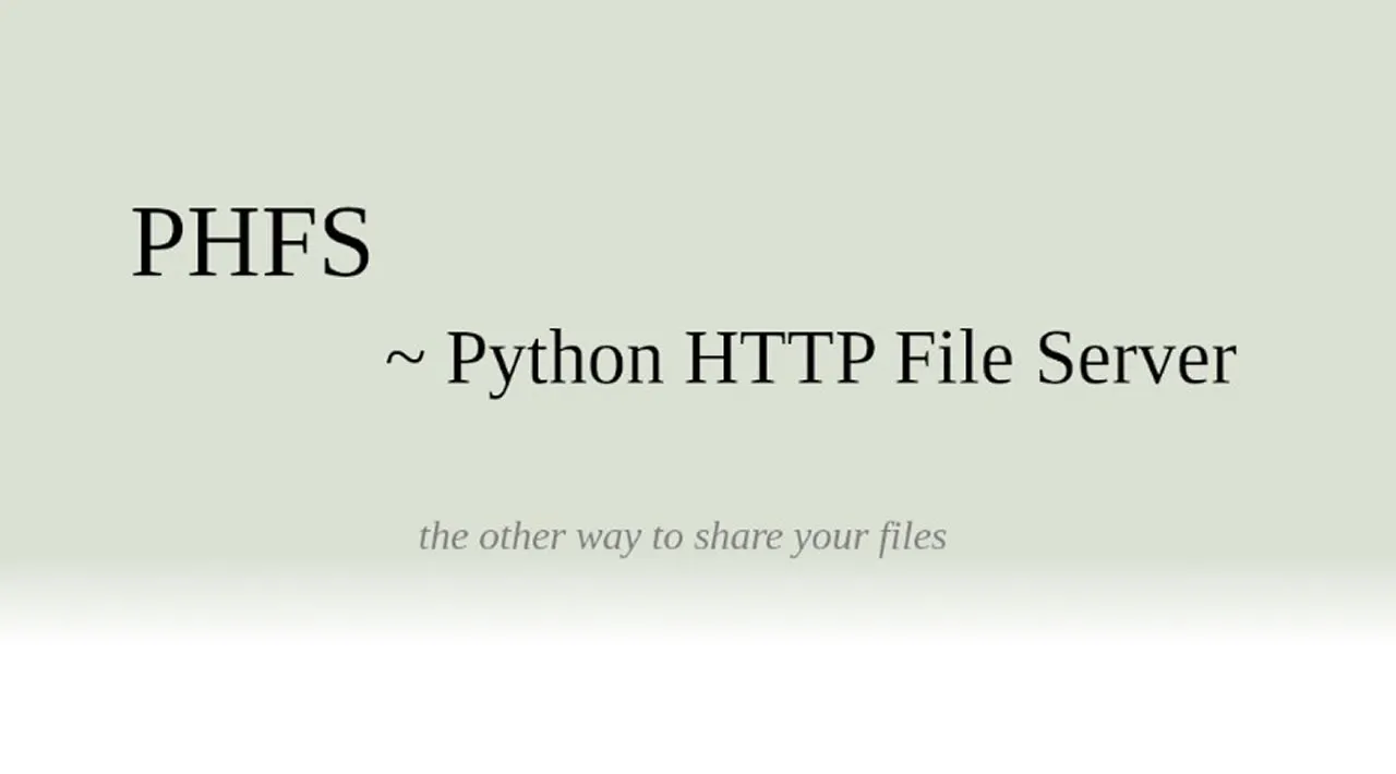 A Python 3 implementation of Rejetto's HTTP File Server