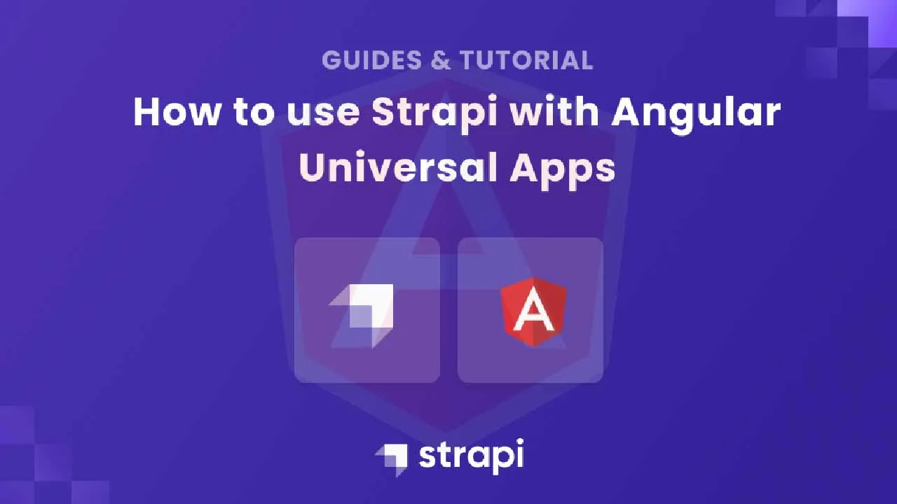 How to Use Strapi with Angular Universal Apps