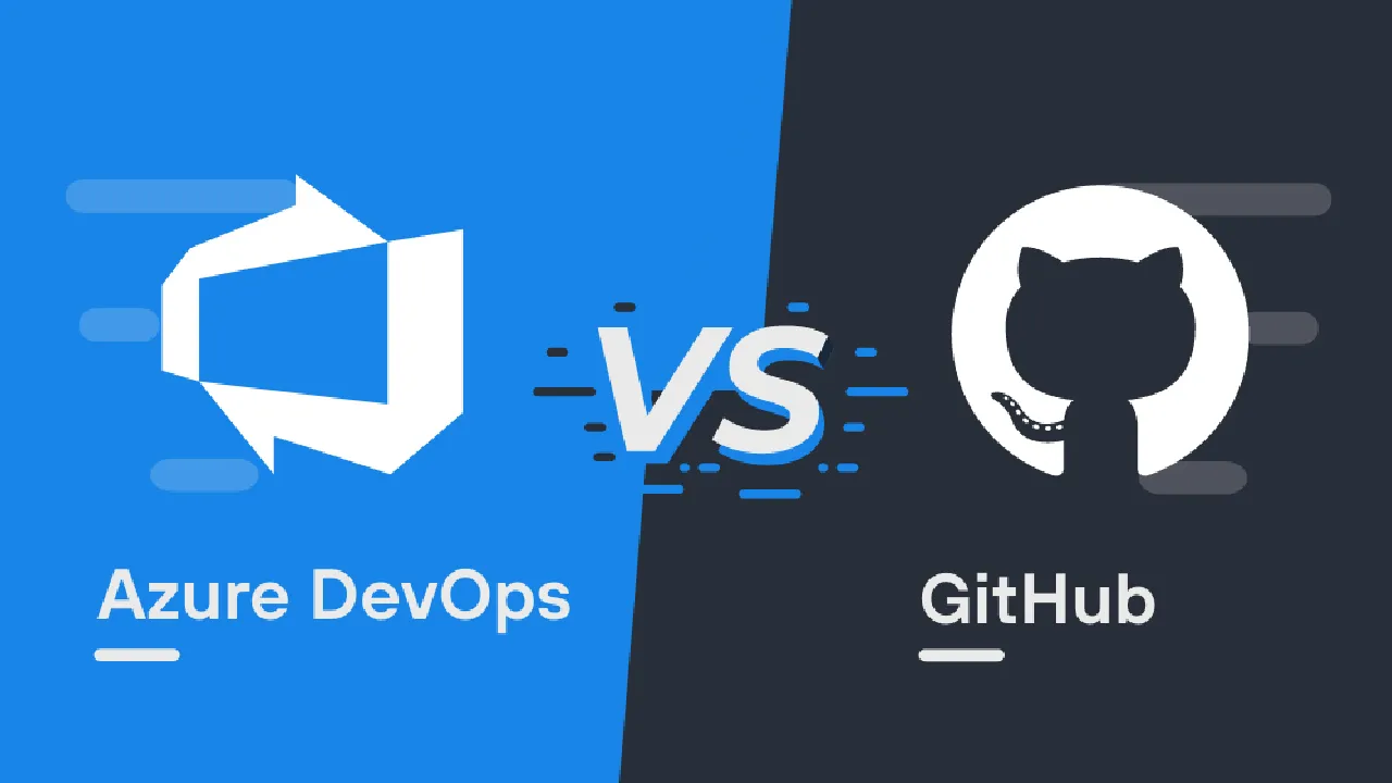 A side-by-side comparison of Azure DevOps and GitHub