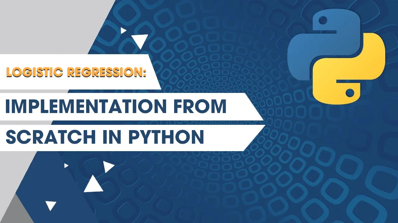 Logistic Regression Implementation From Scratch In Python 8406