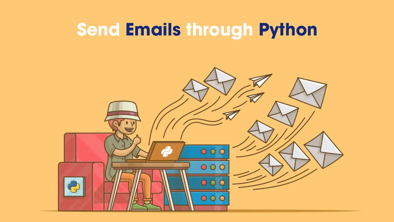 Send emails through Python