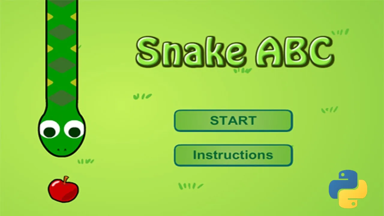 Snake Eating Game In Python With Source Code