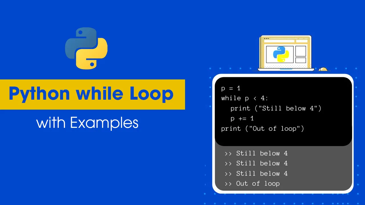 Python while Loop with Examples