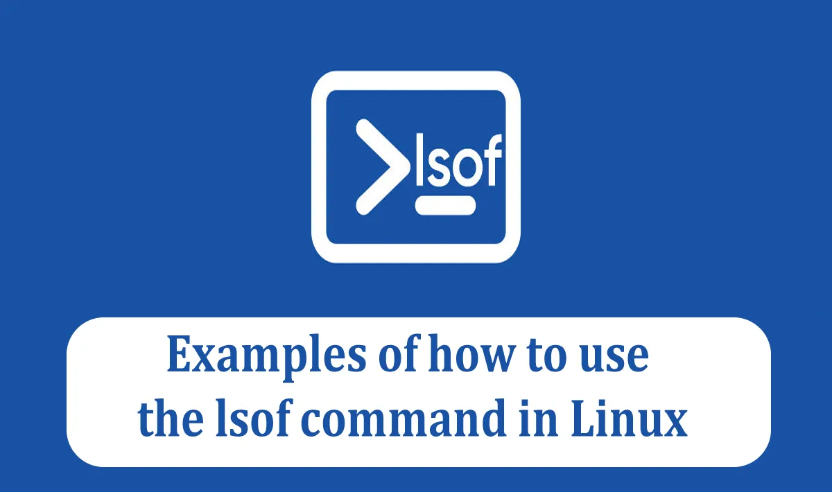 Examples of how to use the lsof command in Linux