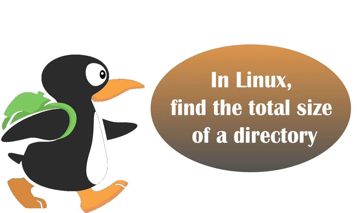 In Linux Find The Total Size Of A Directory