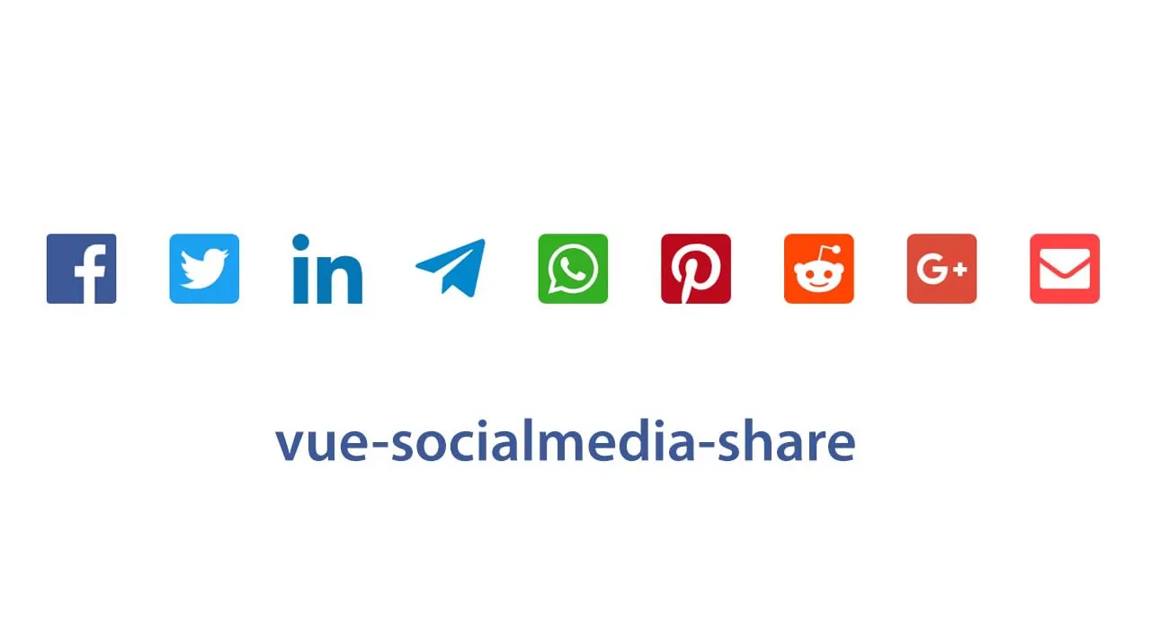 A Social Network Button Component for Vue.js