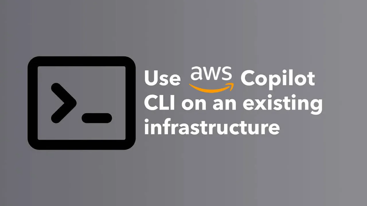 Use AWS Copilot CLI to Deploy Containers on an Existing Infrastructure 