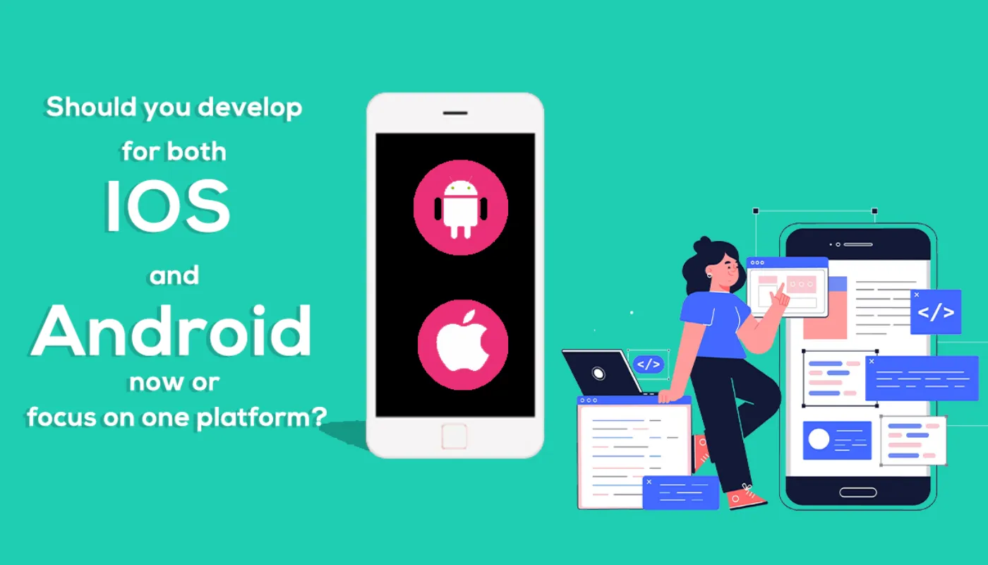 How to decide on the platforms for the mobile app development 
