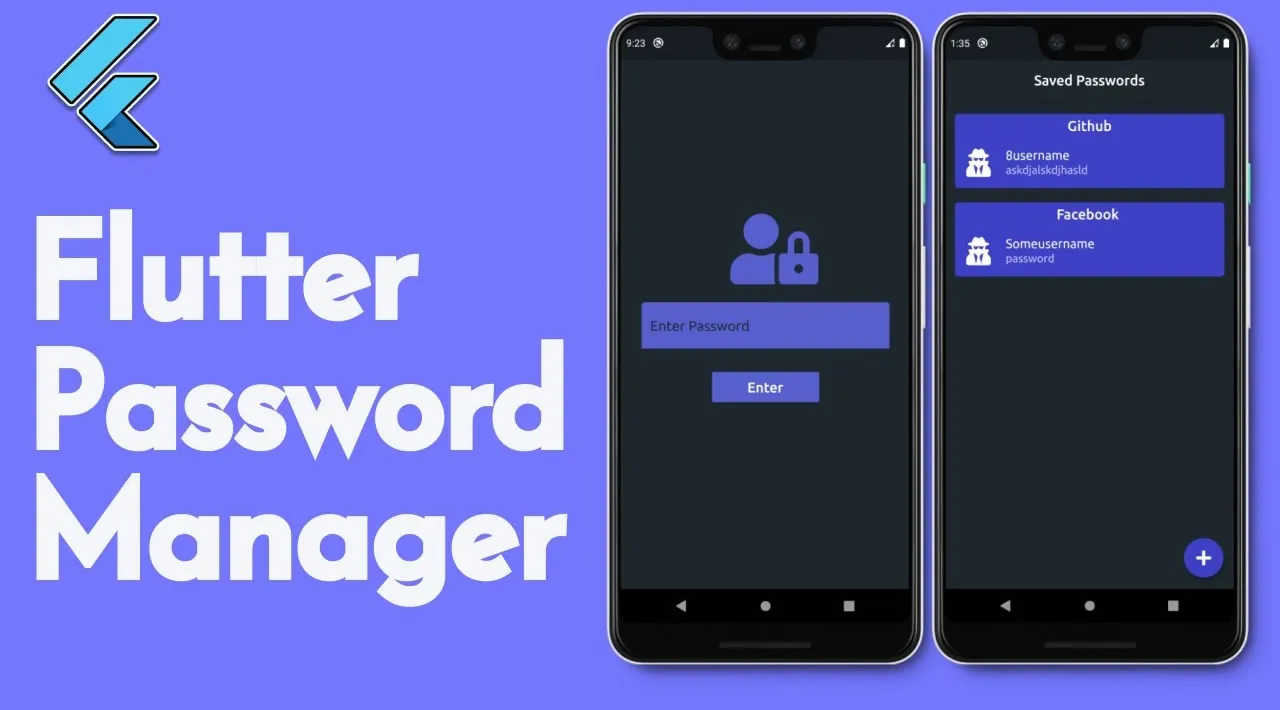 A Password Management Application with Flutter