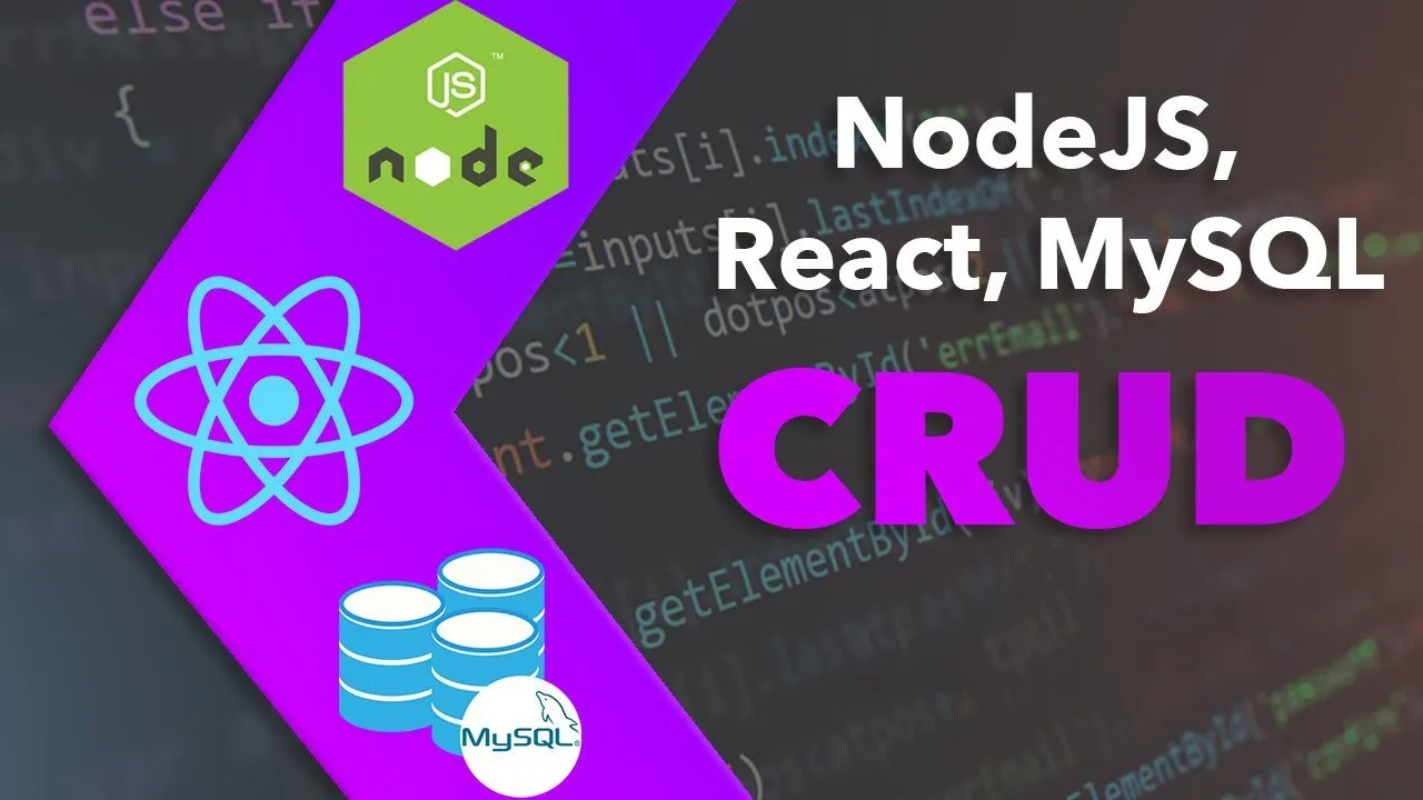 How to Make a Simple CRUD Application with ReactJS, NodeJS, Express, and MySQL