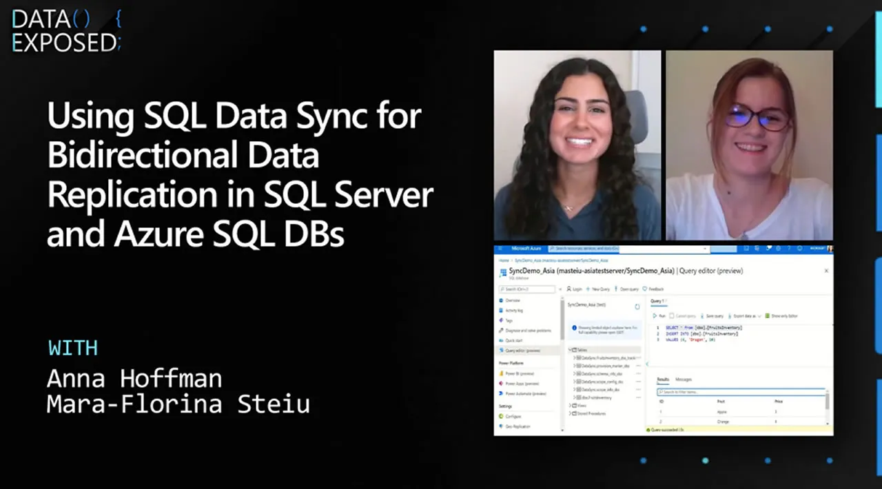 Using SQL Data Sync for Bidirectional Data Replication in SQL Server & Azure SQL DBs | Data Exposed