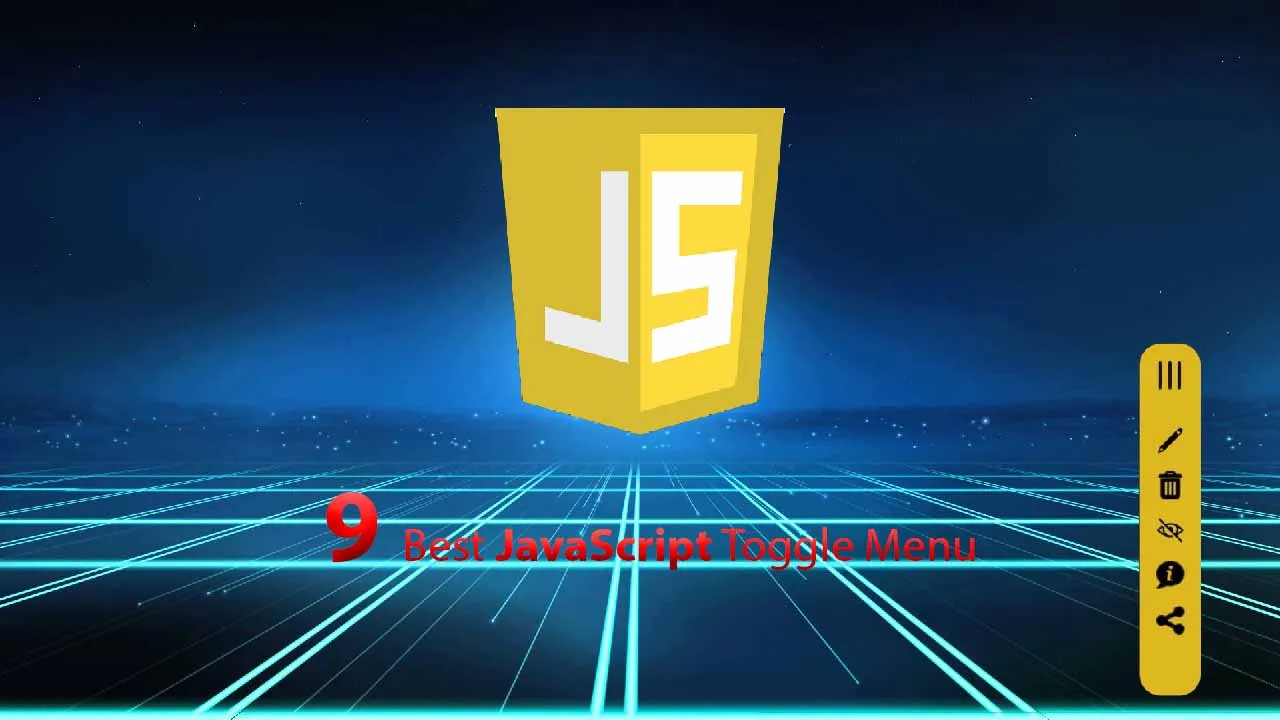 9 Best JavaScript Toggle Menu 