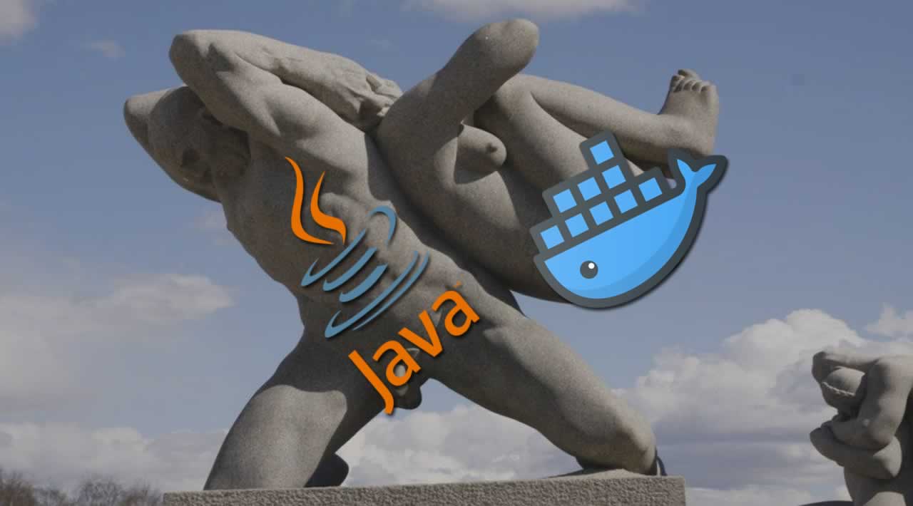 Java single dependency Dockerized HTTP endpoint