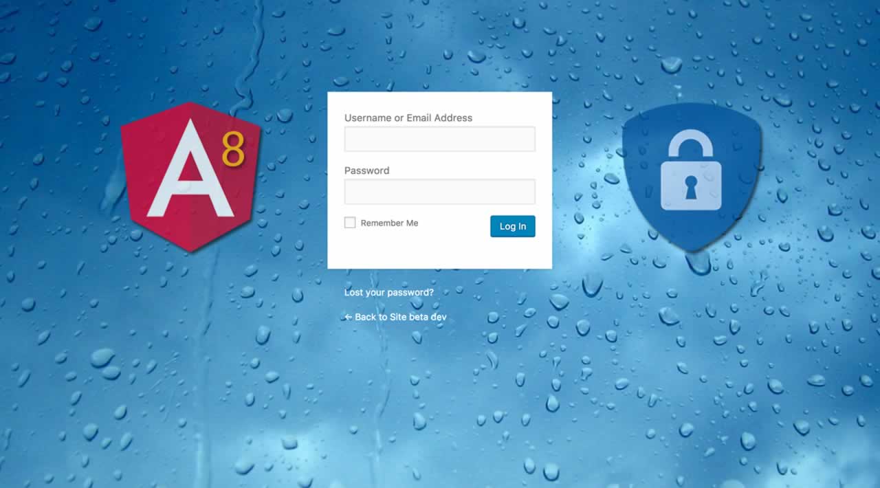 using Simple 8 Angular Login Create Authentication Page HTTP and