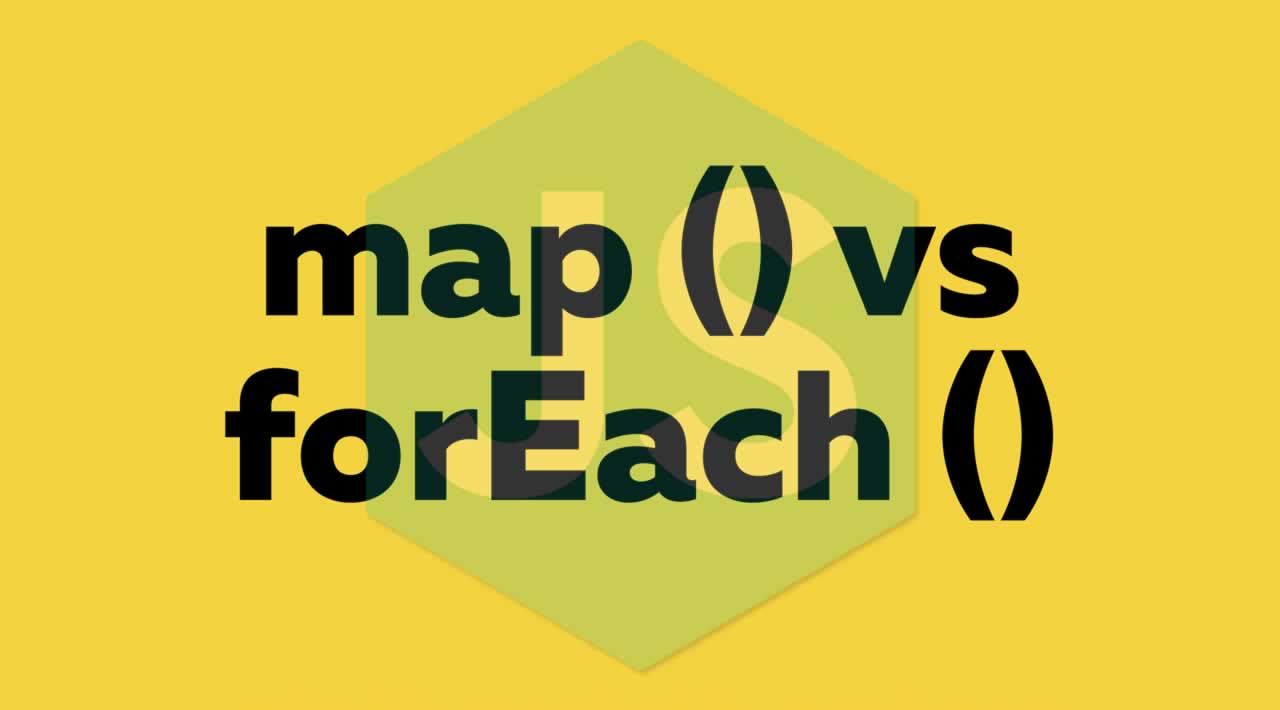 JavaScript — Map vs. ForEach
