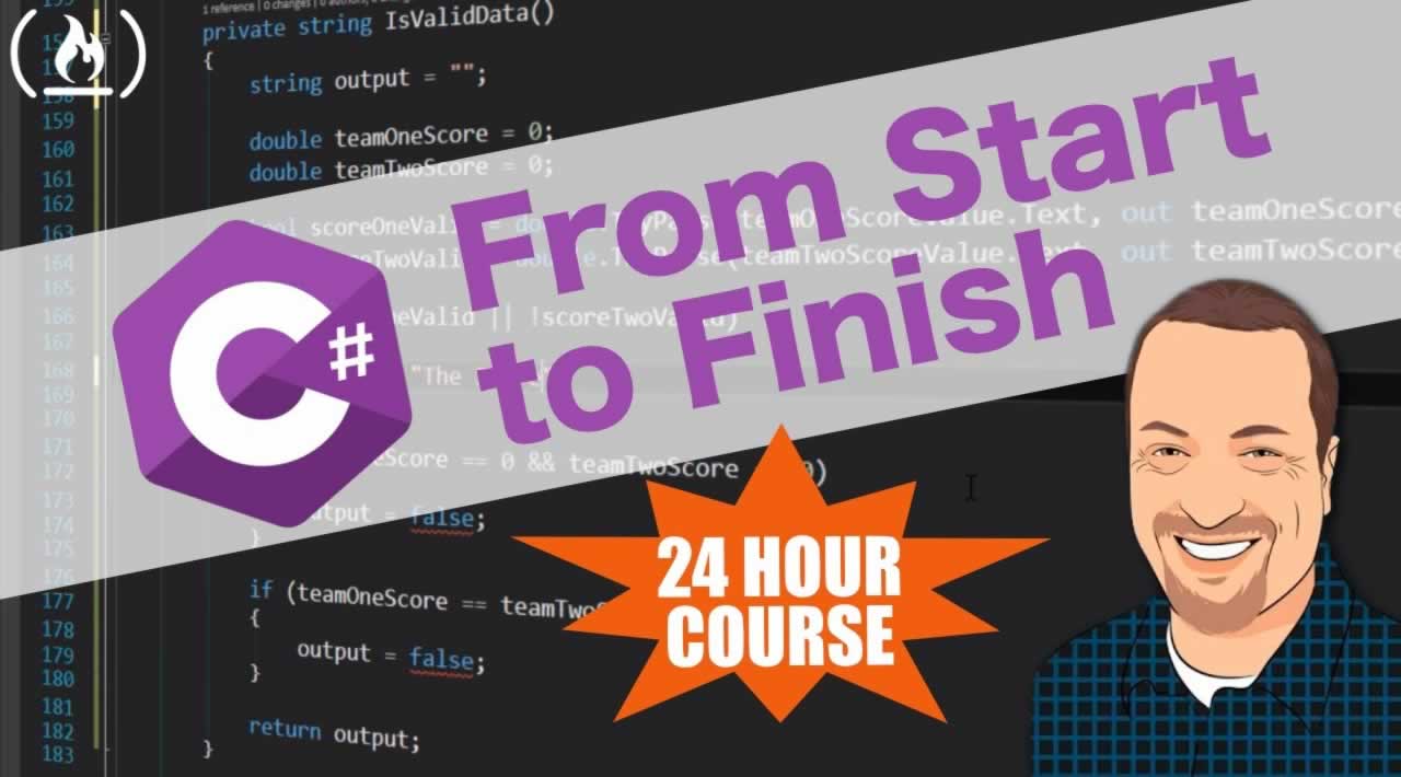 Create a C# Application from Start to Finish - Complete Course