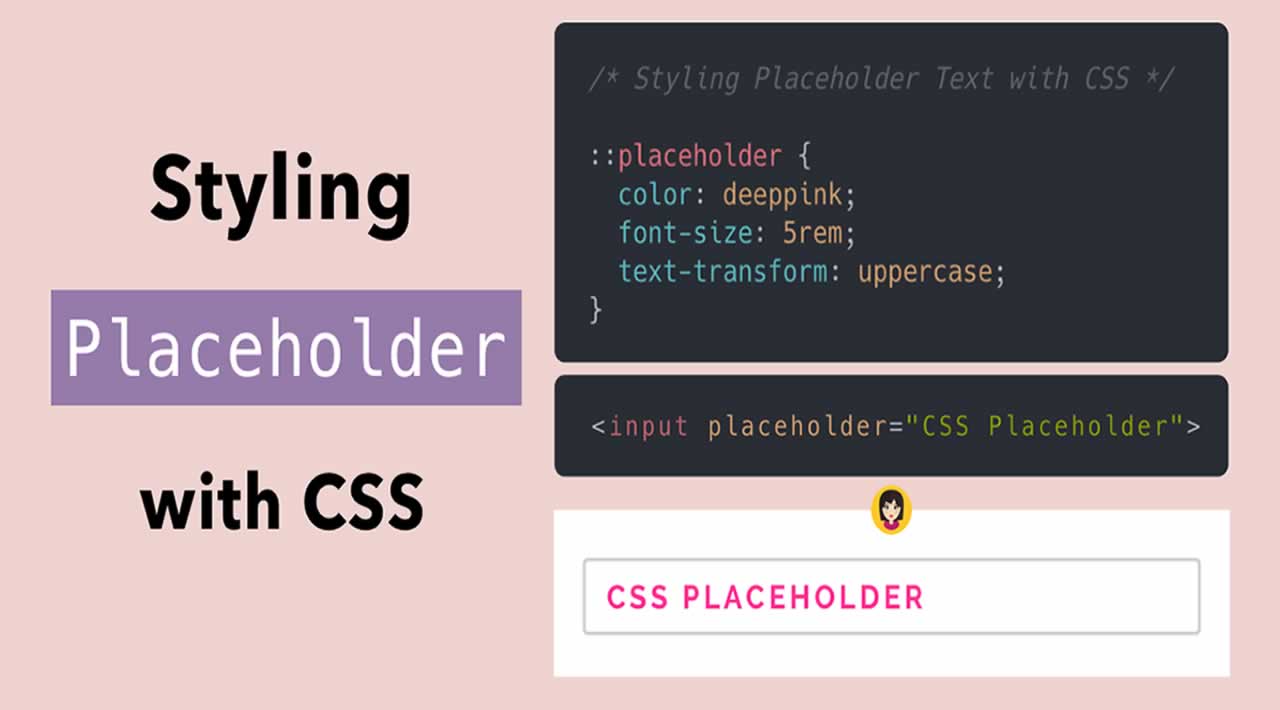 Style Placeholder Text Css