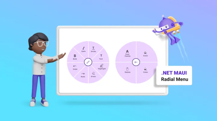 Introducing the New .NET MAUI Radial Menu Control