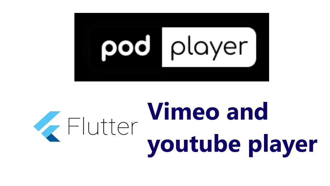 Vimeo and Youtube Player For Flutter, Pod Player Provides Customizable Video PlayerControl