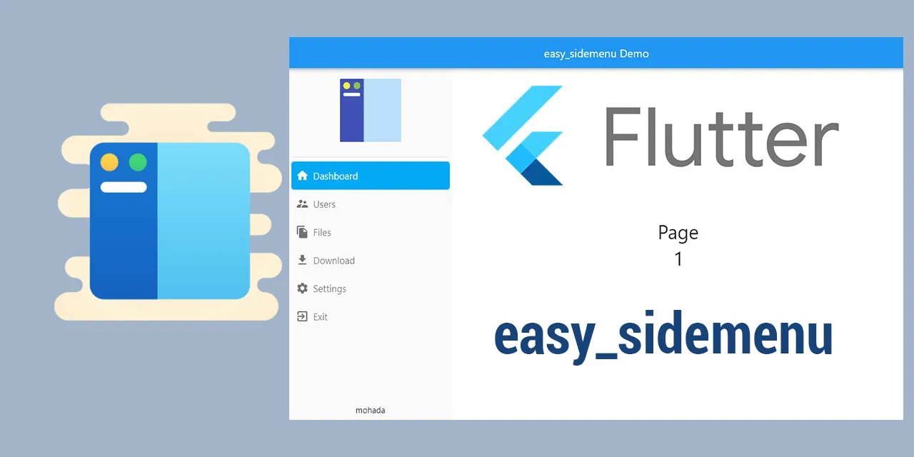 An Easy To Use Side Menu (Navigation Rail) in Flutter and Can Used For ...