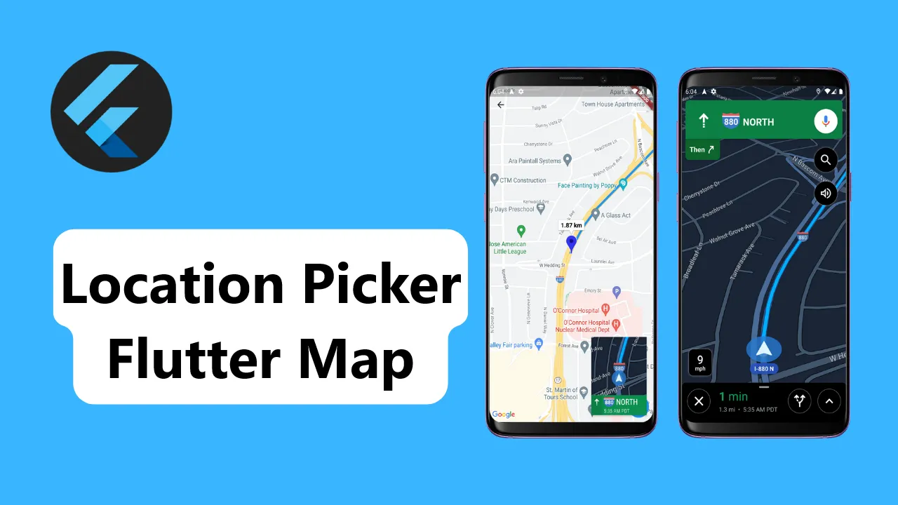 Package That Provides Place Search and Location Picker for Flutter Maps