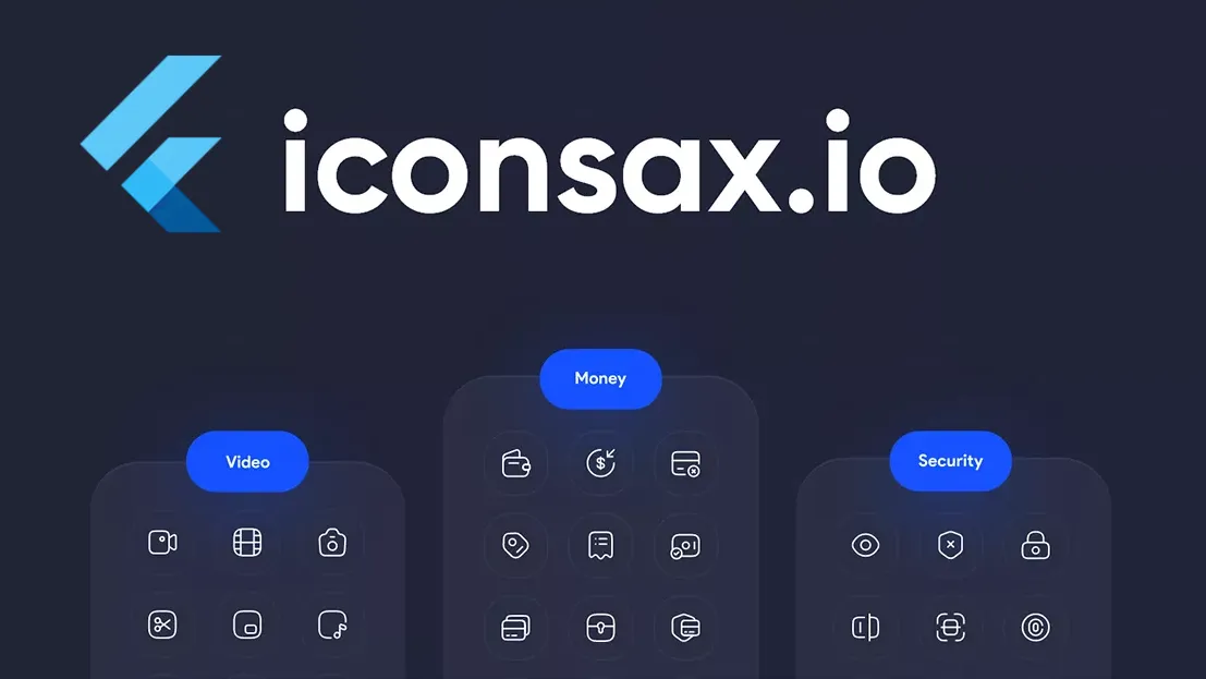 Iconsax for Flutter (1000+ Icons 6 Diferent Styles, total 6000+ Icons)