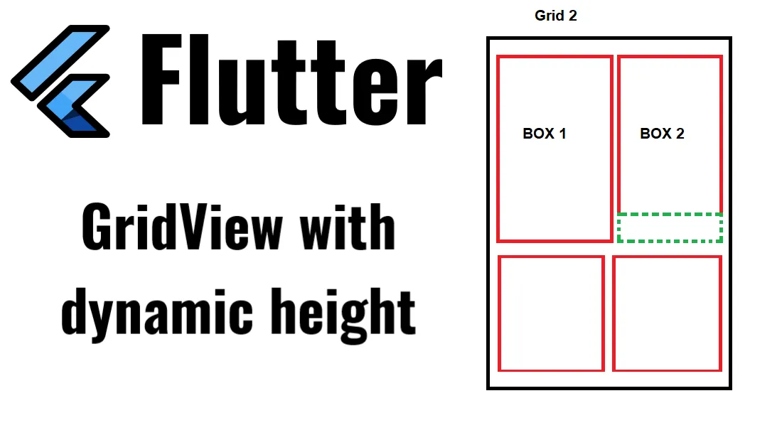 GridView with Dynamic Height for Flutter. No Need to Specify AspectRatio To The Grid.