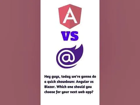 Angular vs Blazor #programming #angular #blazor