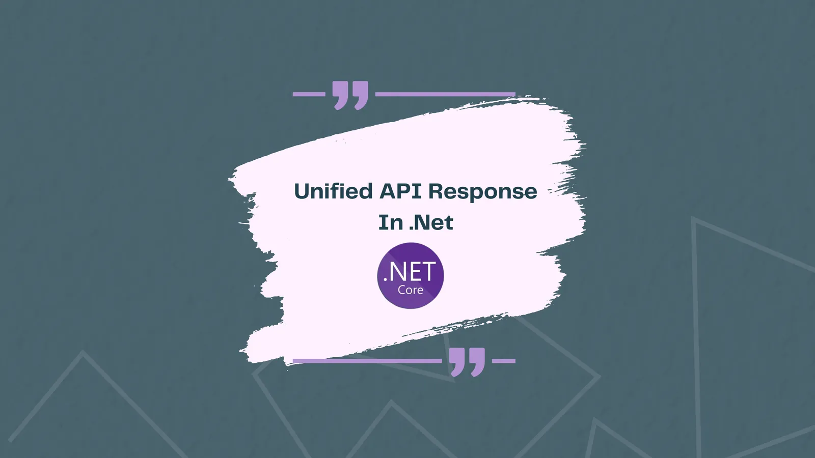 Unified API Response with Result Pattern in .NET Web API