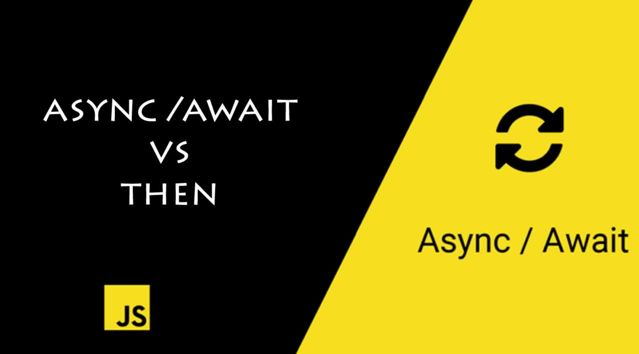 async/await vs then