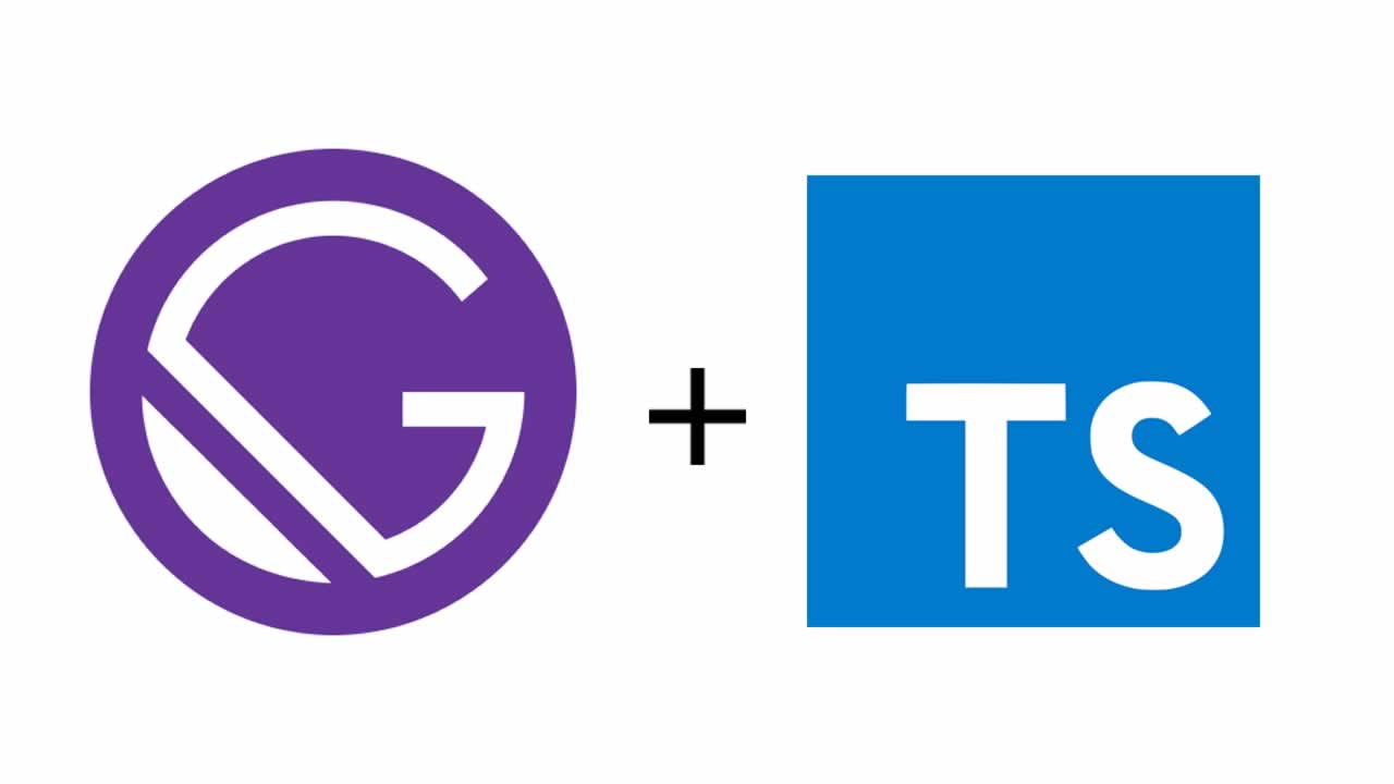 Getting started with Typescript on Gatsby