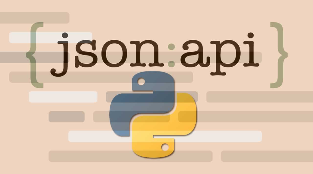 How to build a JSON API with Python