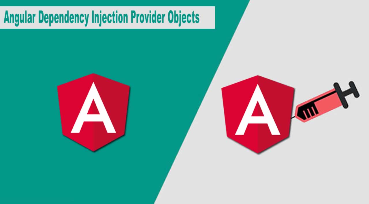 Angular Dependency Injection Provider Objects