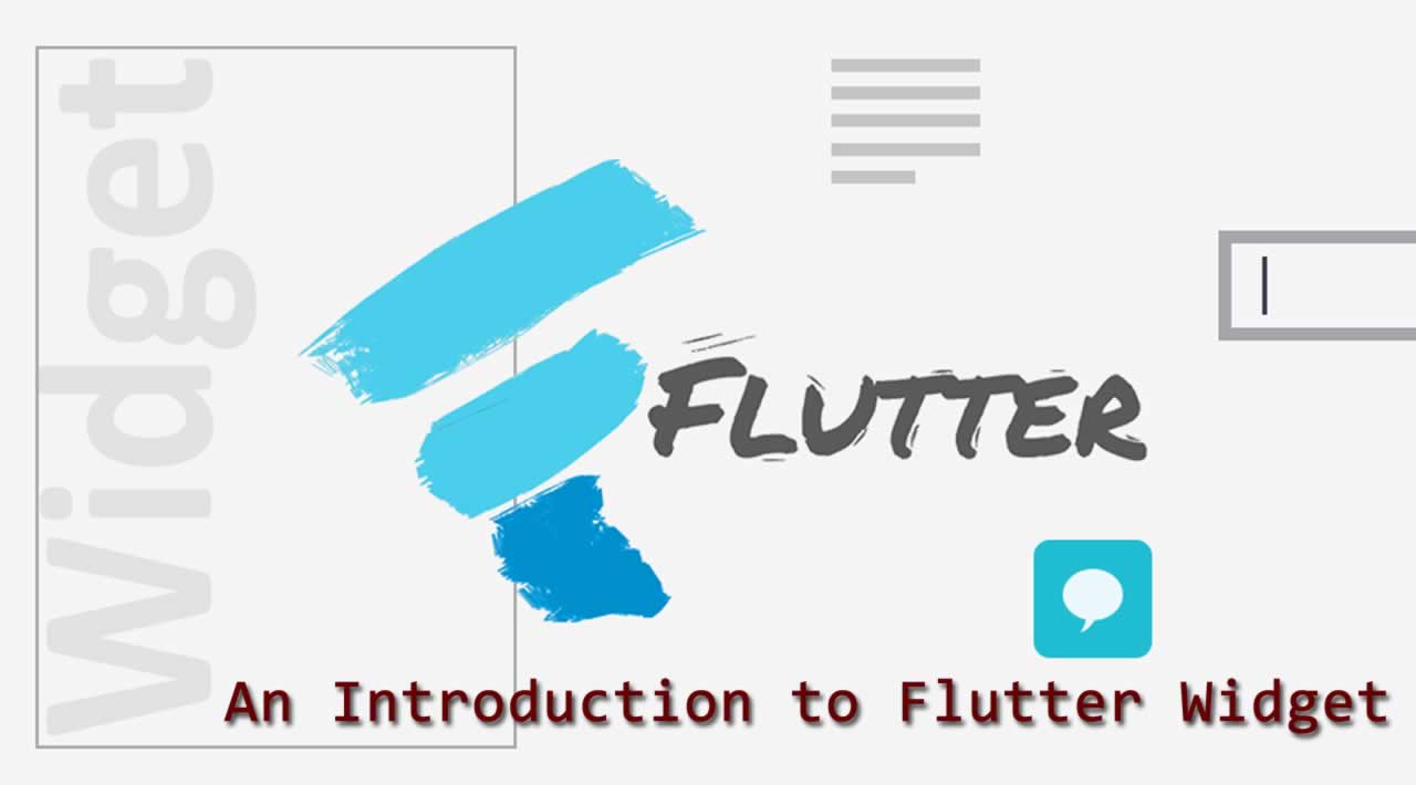 flutter widgets