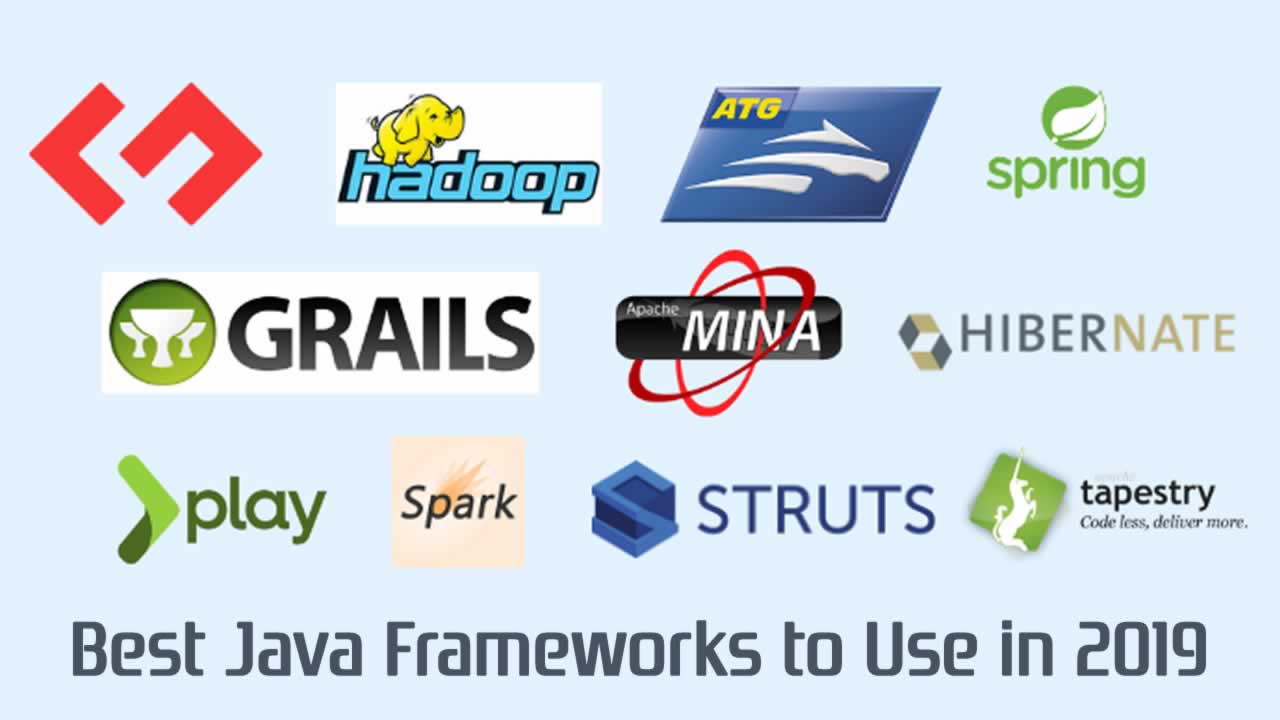 Best Java Frameworks to Use in 2019