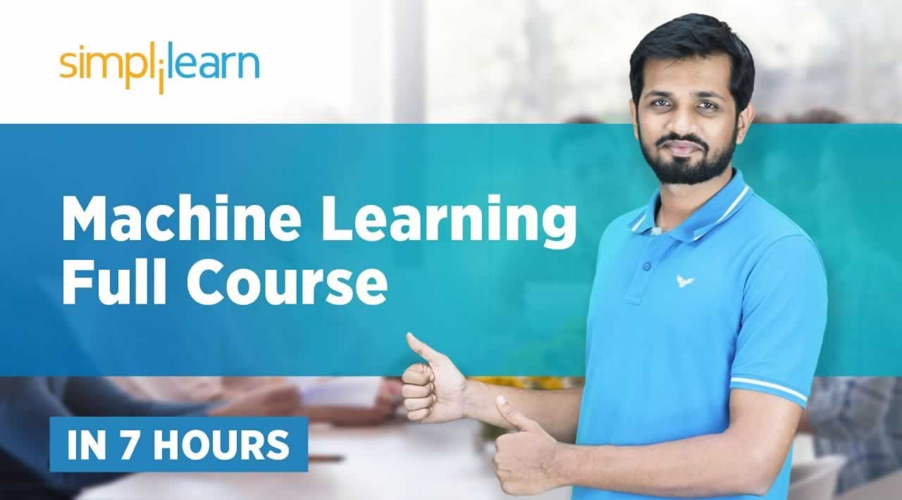 Machine Learning Full Course - Learn Machine Learning