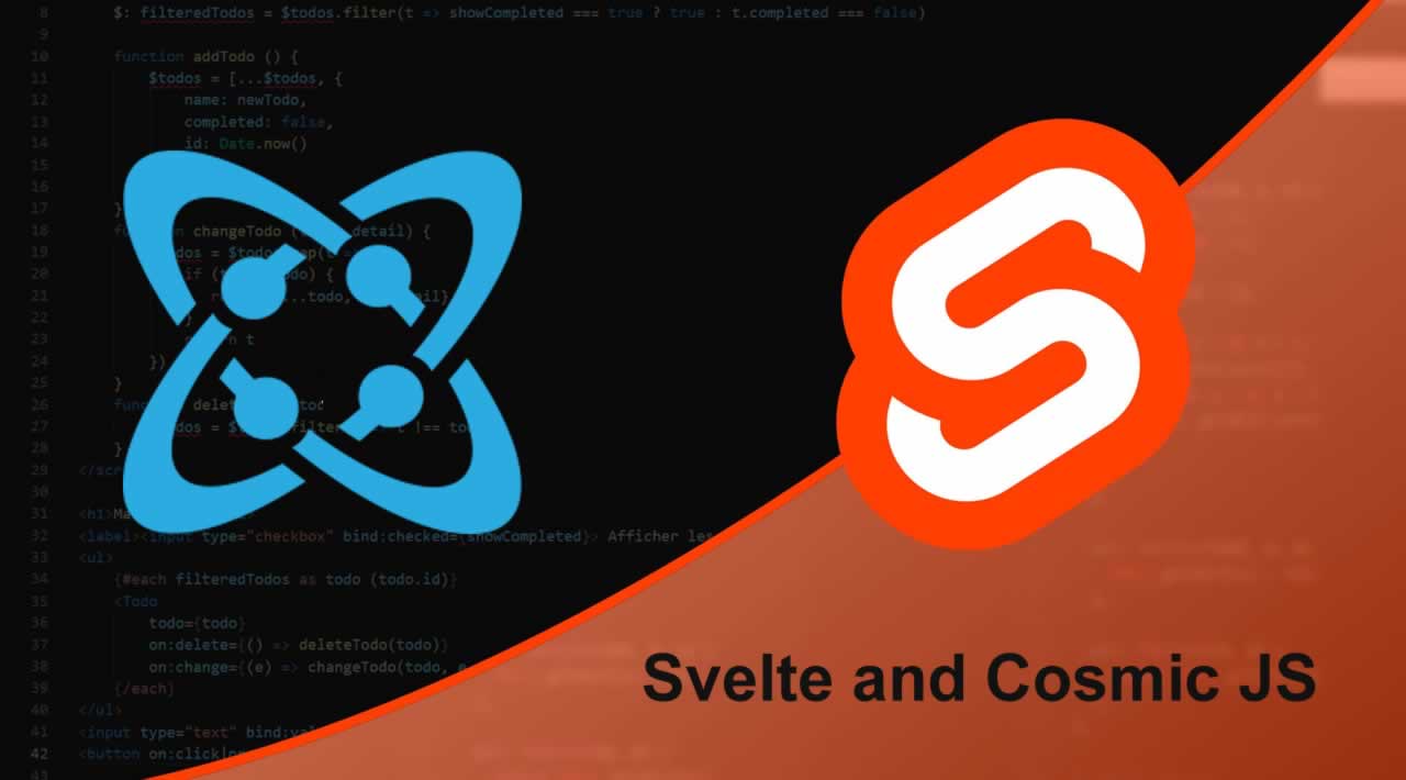 Build A Simple ToDo App using Svelte and Cosmic JS
