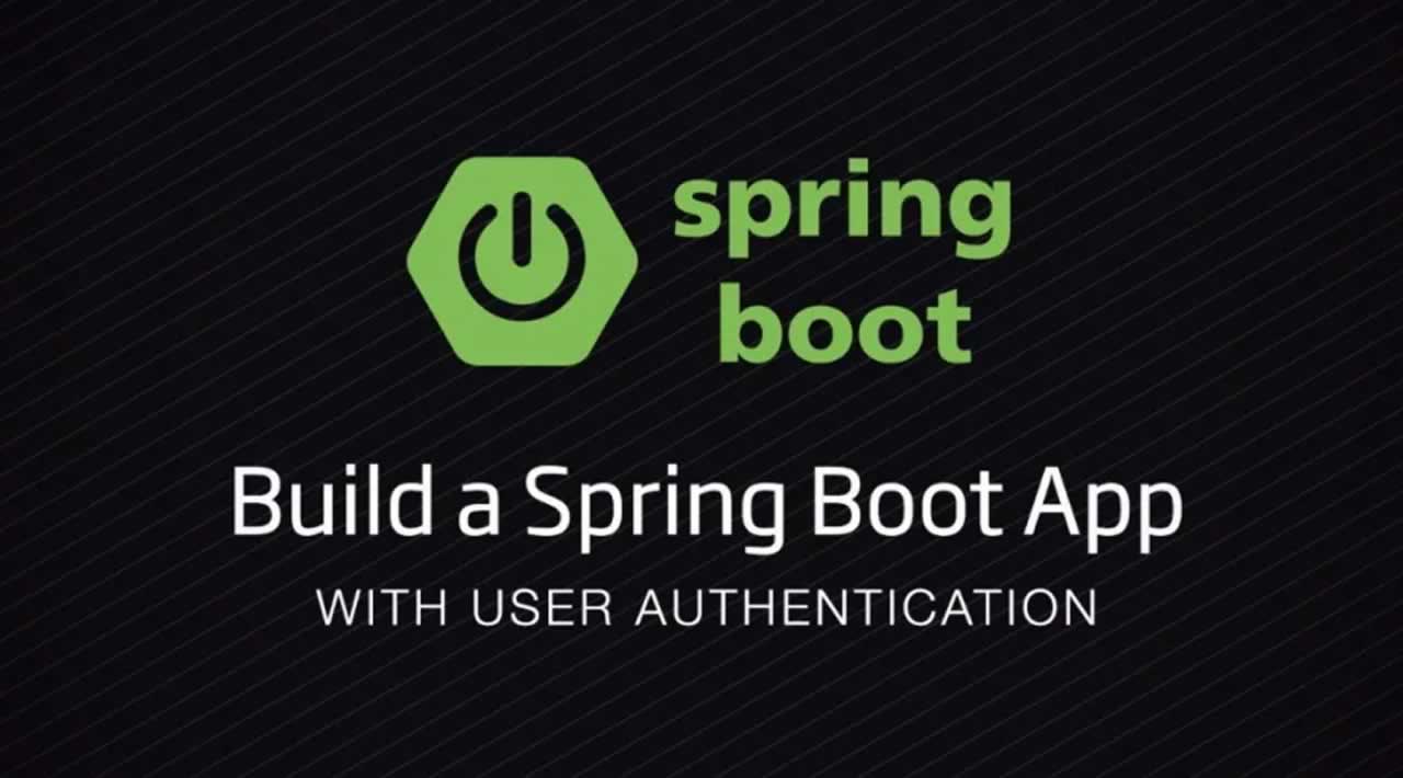 How to build a Spring Boot App with User Authentication