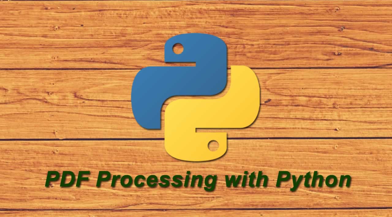 PDF Processing with Python