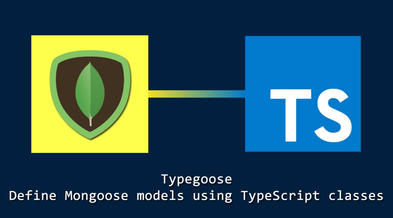 Typegoose - Define Mongoose models using TypeScript classes