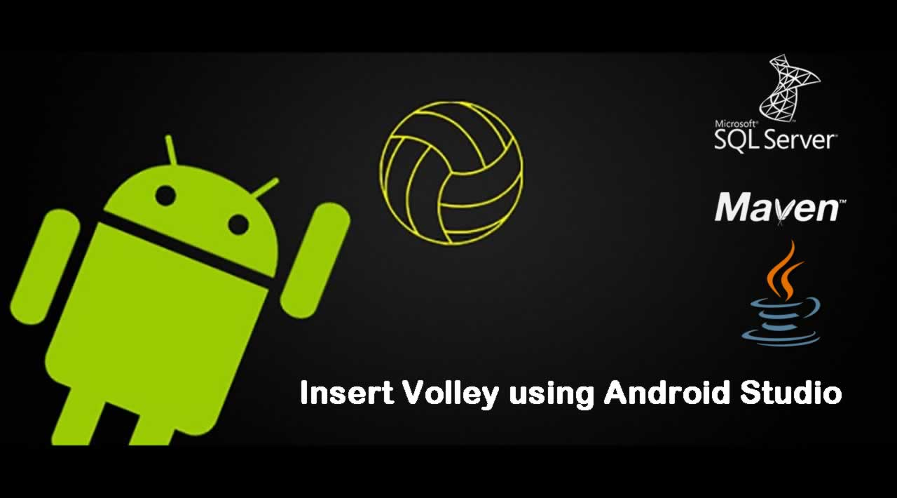 How to Insert Volley using Android Studio