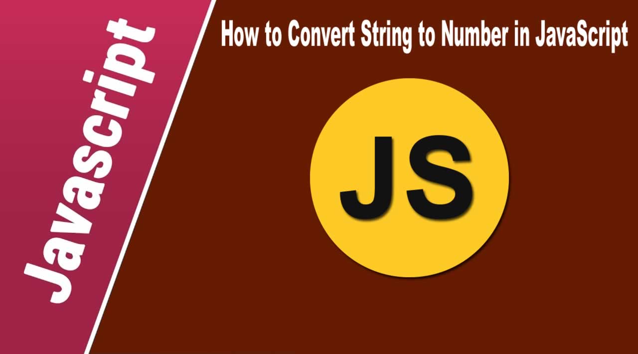 String to number js.